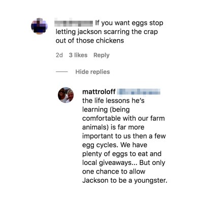 Matt Roloff Claps Back Comment About Jackson Farm