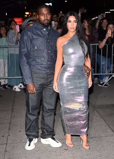Kim Kardashian Shades Kanye Amid Divorce Drama
