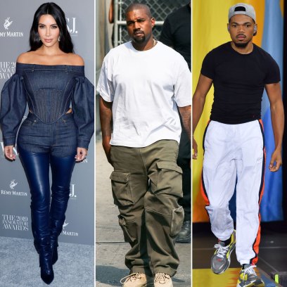 Kim Kardashian Shades Kanye West Amid Chance the Rapper Drama