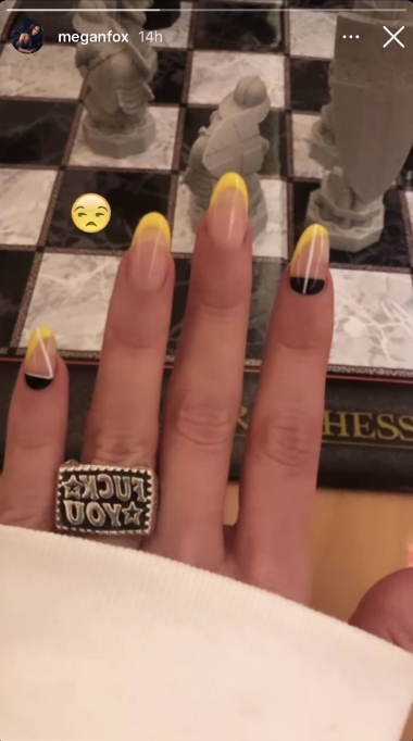 Can we talk about Megan Fox's engagement ring? Stunning! 💍📸:Instagra... |  TikTok