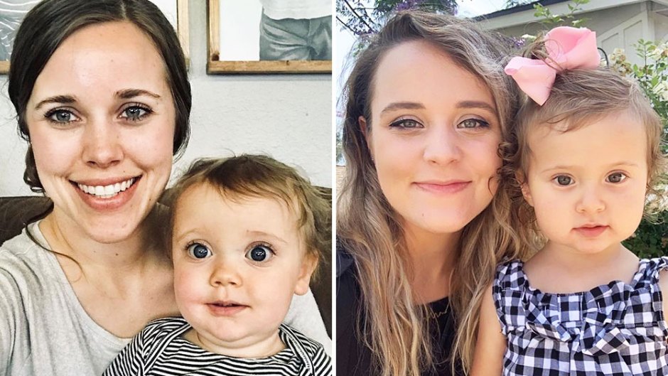 Jessa Duggar and Ivy and Jinger Duggar and Felicity These Duggar Kids Are Total Mini-Mes of Their Famous Parents See Adorable Side-by-Sides