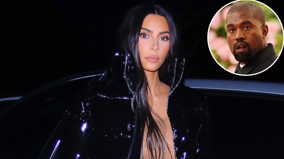 Kim Kardashian Steps Out Without Wedding Ring Night Before She Files for Divorce From Kanye West