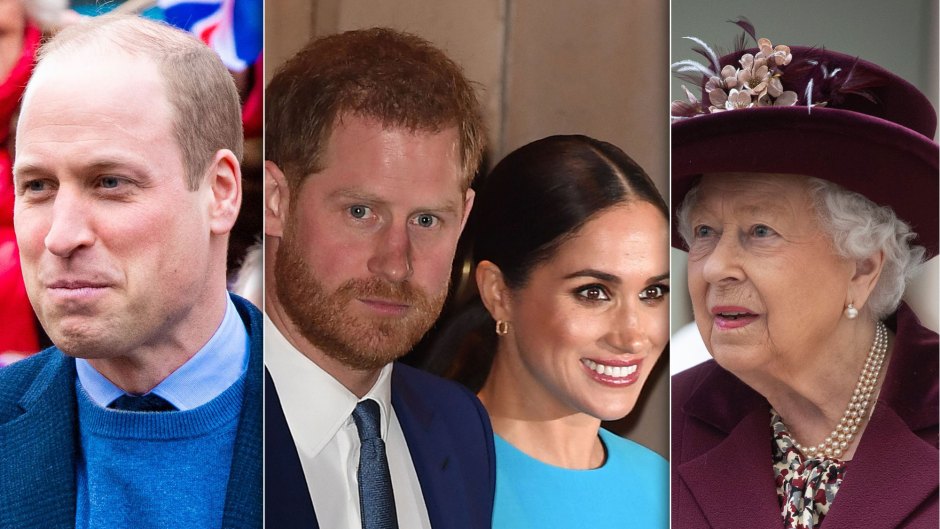 Queen Elizabeth II and Prince William Are Reportedly 'Furious' Over Harry and Meghan's Tell-All