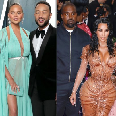 Chrissy Teigen Reveals Where John Legend's Friendship With Kanye Stands After Kim Divorce