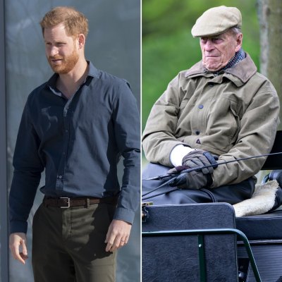 Prince Harry Back in the U.K. for Prince Philip's Funeral