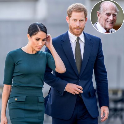Prince Harry Will 'Miss' Pregnant Wife Meghan Markle While He Attends Prince Philip's Funeral