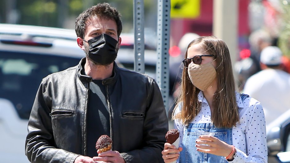 Ben Affleck and Daughter Violet Enjoy Ice Cream Date Amid Jennifer Lopez Romance Rumors