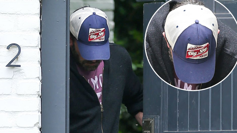 Ben Affleck picks up food wearing a hat from his Montana getaway with Jennifer Lopez