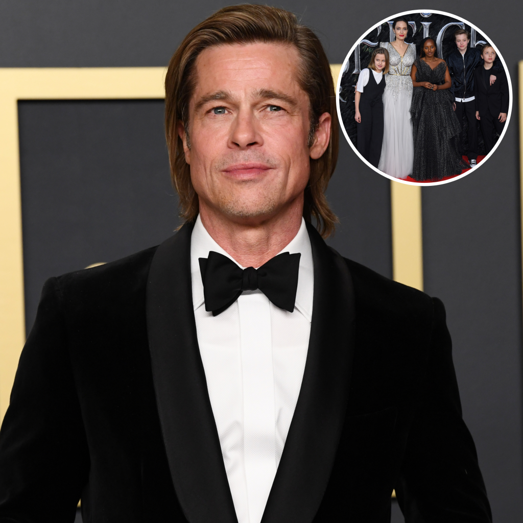 Brad Pitt fiton kujdestarinë e përbashkët të fëmijëve me Angelina Jolie