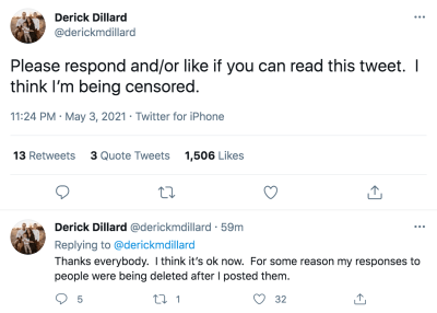 Derick Dillard Censored
