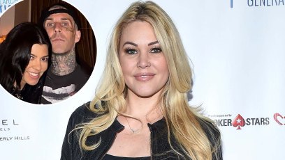 Shanna Moakler Says Travis Barkers PDA With Kourtney Is Weird After He Debuts I Love You Tattoo
