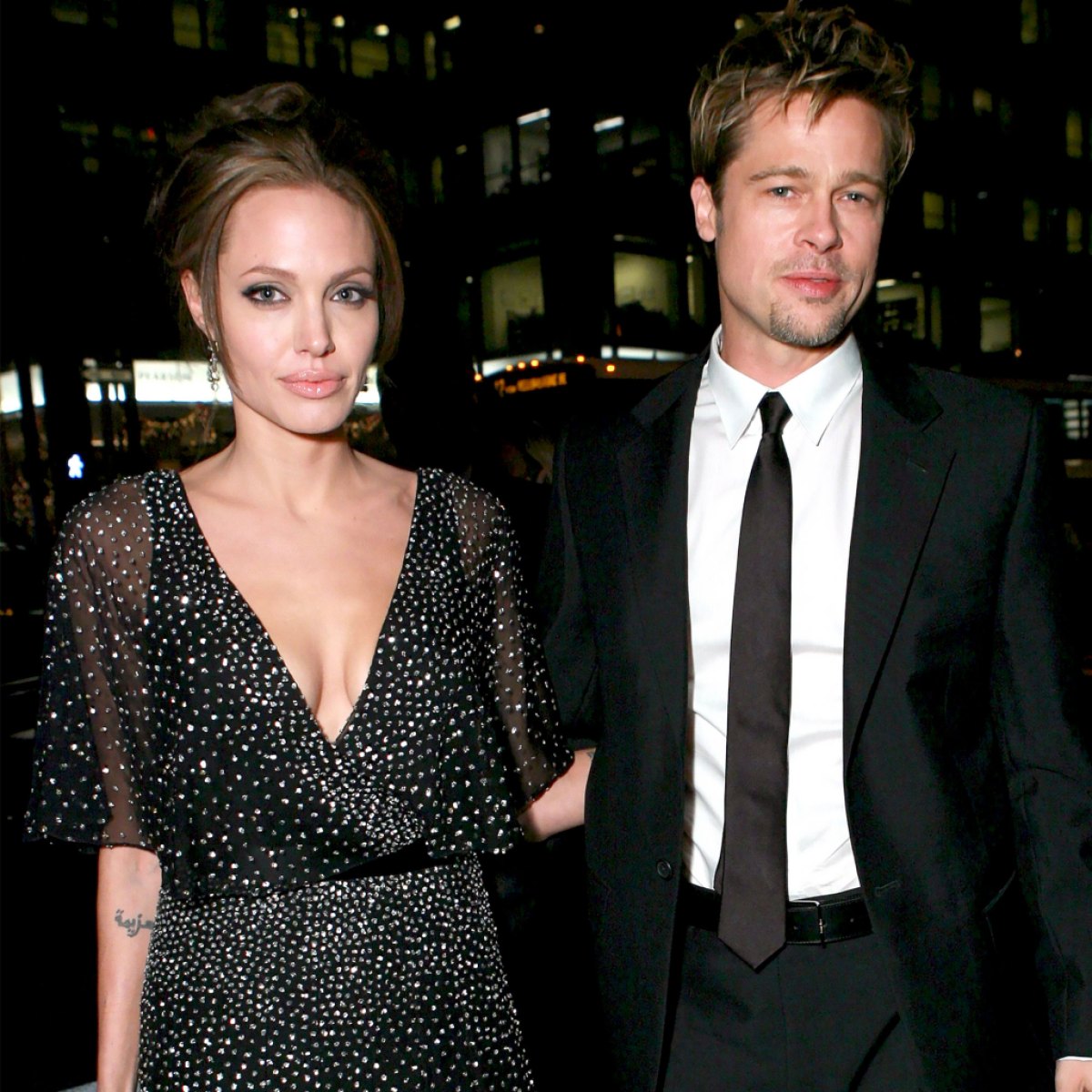 Angelina Jolie Visits Ex Jonny Lee Miller Amid Brad Pitt Drama