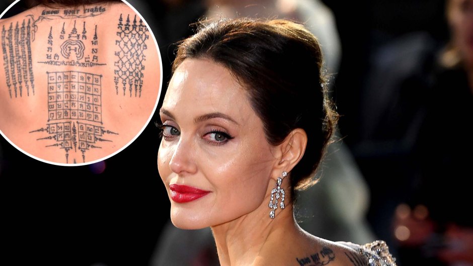 Angelina Jolies Tattoo Guide