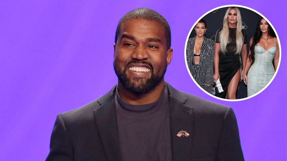 Kanye West Unfollows Kim Kardashian and Sisters Kourtney and Khloe on Twitter Amid Irina Shayk Romance