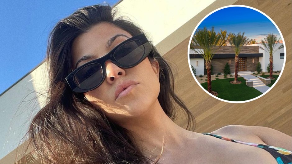 Take a Tour of Kourtney Kardashian's Multimillion-Dollar Palm Springs Home — Bedroom, Backyard and More!