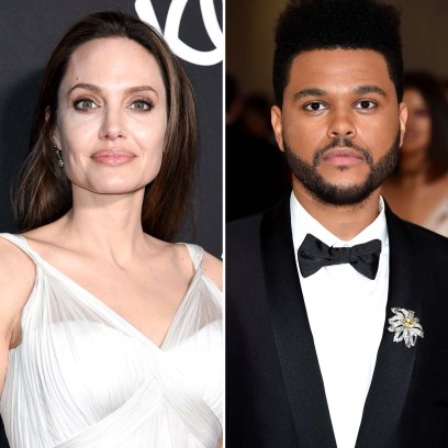 Angelina Jolie The Weeknd Spotted Out Together
