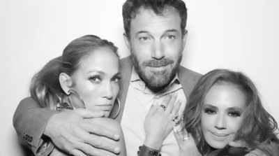 Ben Affleck and Jennifer Lopez Cuddle Up at Leah Remini's Birthday Party