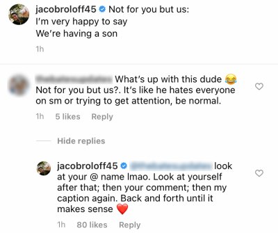 Jacob Roloff Slams Troll Who Tells Him to 'Be Normal' After Baby News