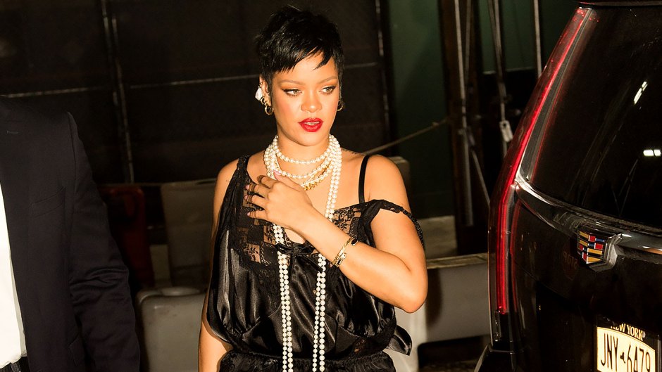 Rihanna Wears Lingerie During NYC Date Night Without A$AP Rocky