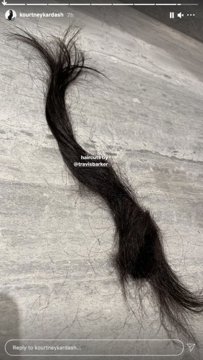 Short Hair, Don’t Care! Travis Barker Gives Kourtney Kardashian a Haircut