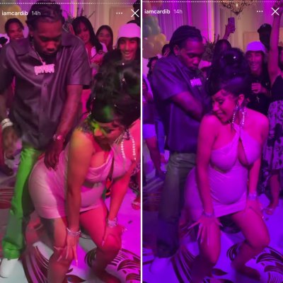 cardi b grinds offset kulture birthday party nsfw