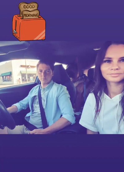 90 Day Fiance's Julia and Brandon Pose for a Cute Morning Selfie Together
