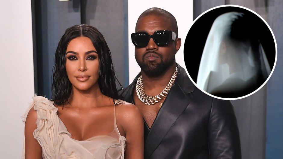 Kim Kardashian Wears Bridal Dress for Kanye West's 'Donda' Event