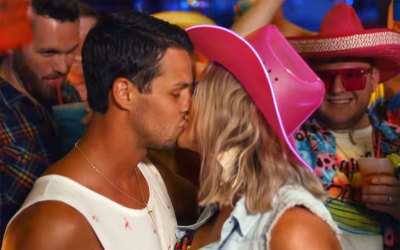 Miranda Lambert Shares Steamy Kiss With Husband Brendan McLoughlin In Tequila Does Video 3