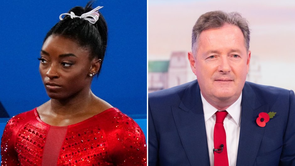 Simone Biles Shades Piers Morgan After 'Quitting' Comment