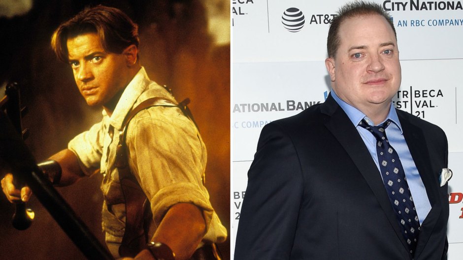 Brendan Fraser's Back See His Transformation From ‘The Mummy’ to Playing 600-Lb. Man in ‘The Whale’