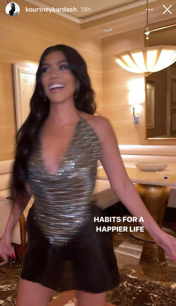 Kourtney Kardashian Hints She Has a 'Happier Life' Amid Scott Disick Shady DM Drama