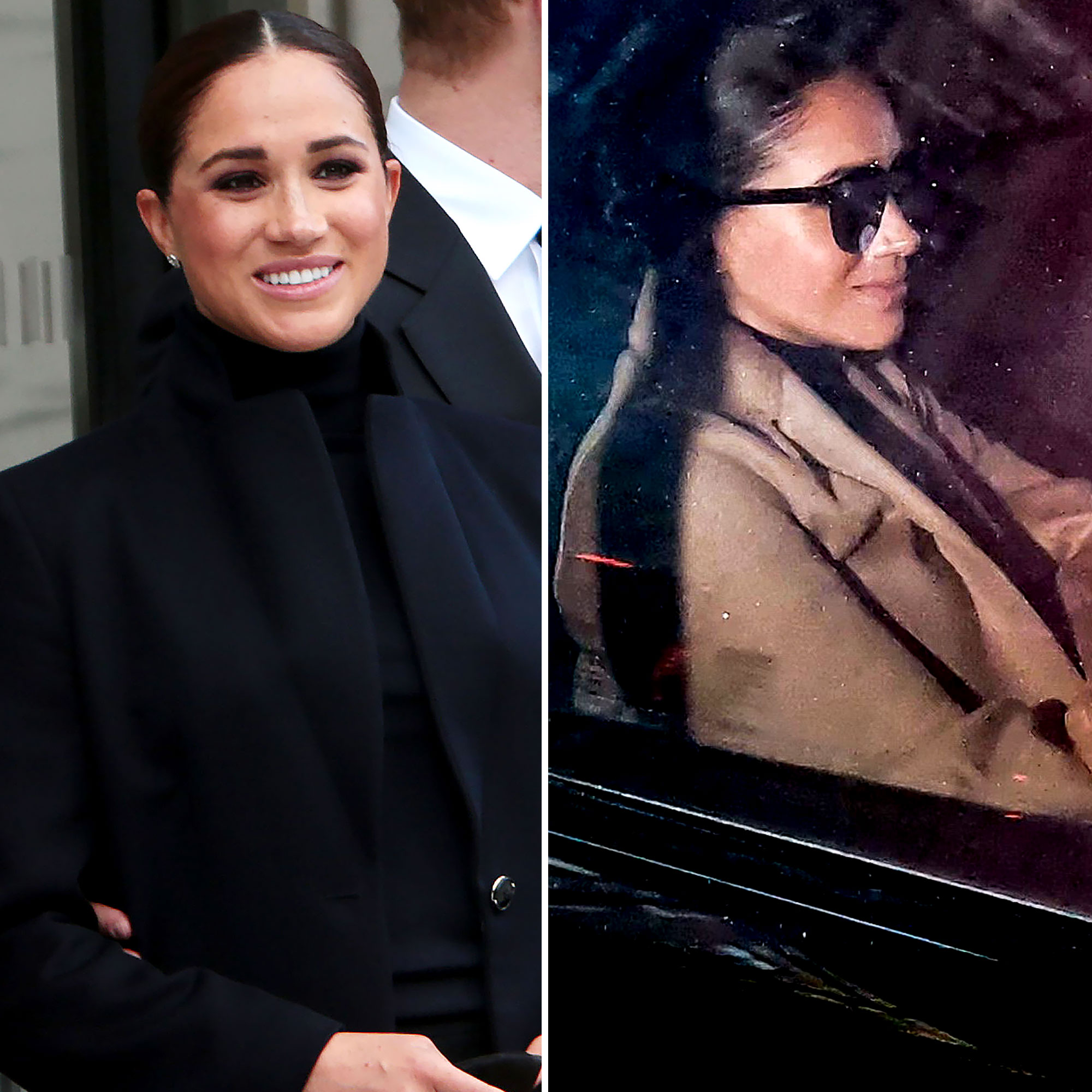 Meghan Markle spotted wearing £315 wellness patch with winter coat