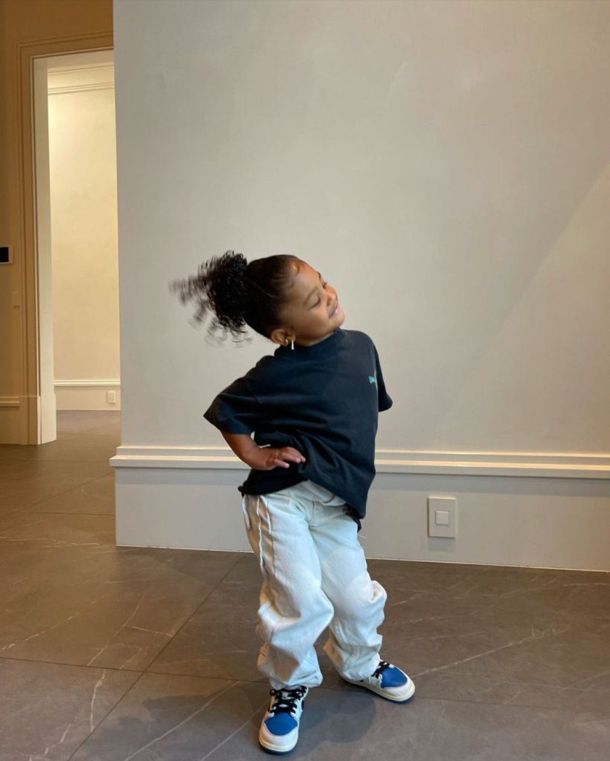 Kylie Jenner's Tracksuit With Baby Stormi