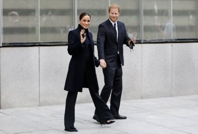 Prince Harry and Meghan Markle Make a Rare Public Appearance in NYC Amid Royal Family Drama: Photos