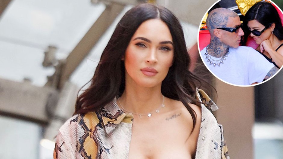 Megan Fox Gushes Over Soulmates Kourtney Kardashian Travis Barker Before Engagement