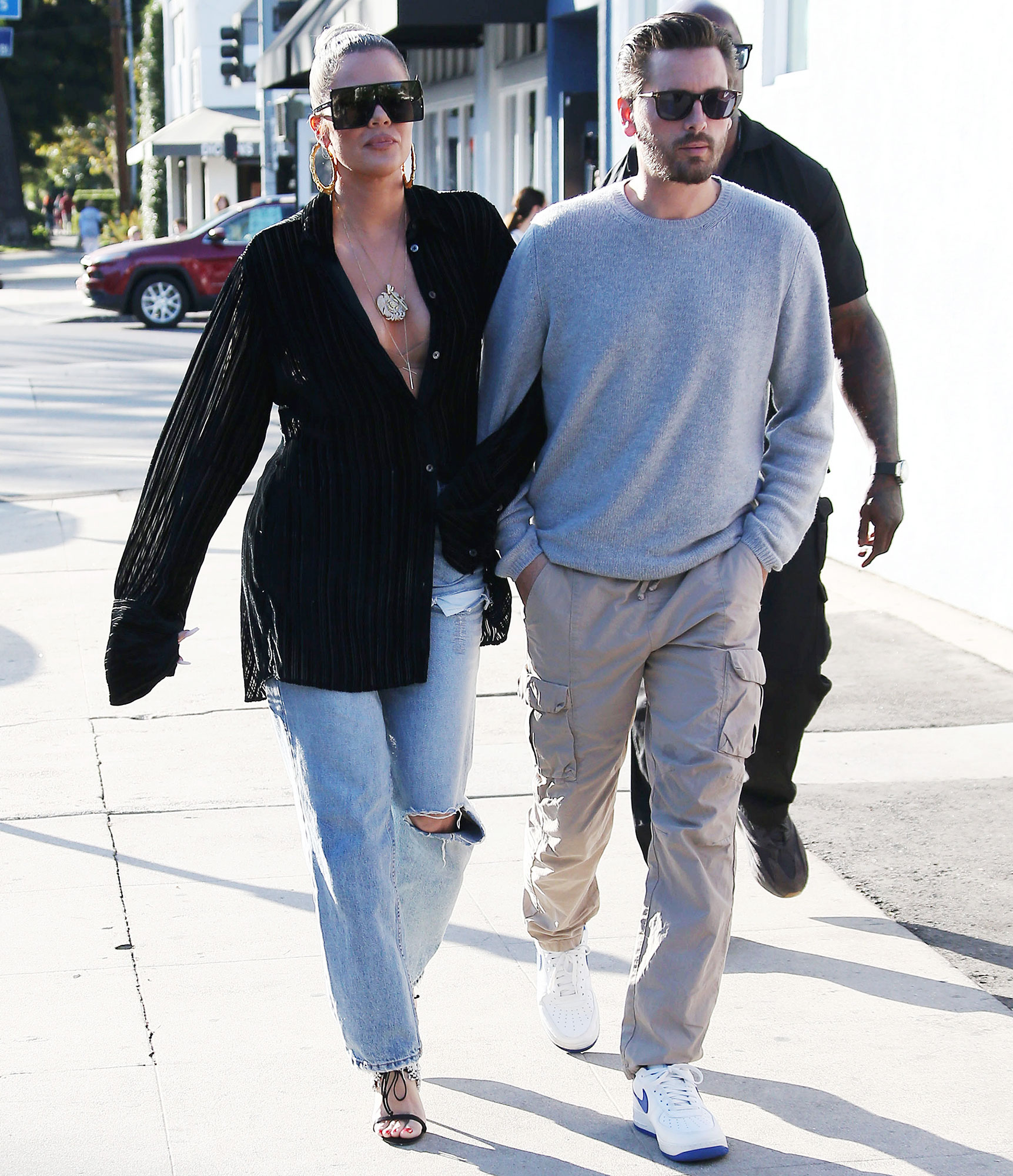 Scott Disick out in NYC with Penelope, North ahead of Met Gala 2023