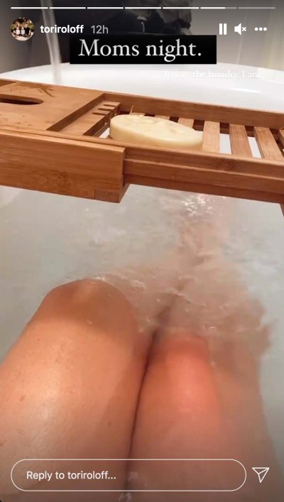 Tori Roloff Enjoys Relaxing Bath on 'Moms Night' in New Home After Move Left Her Totally Exhausted