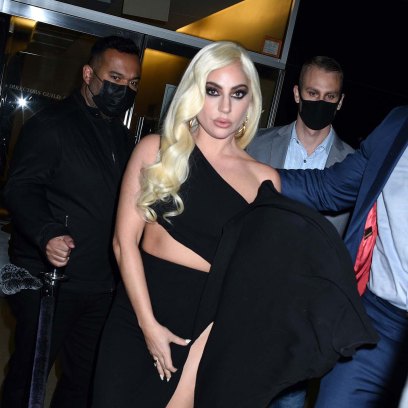 Oops Lady Gaga Suffers Wardrobe Malfunction While Out New York