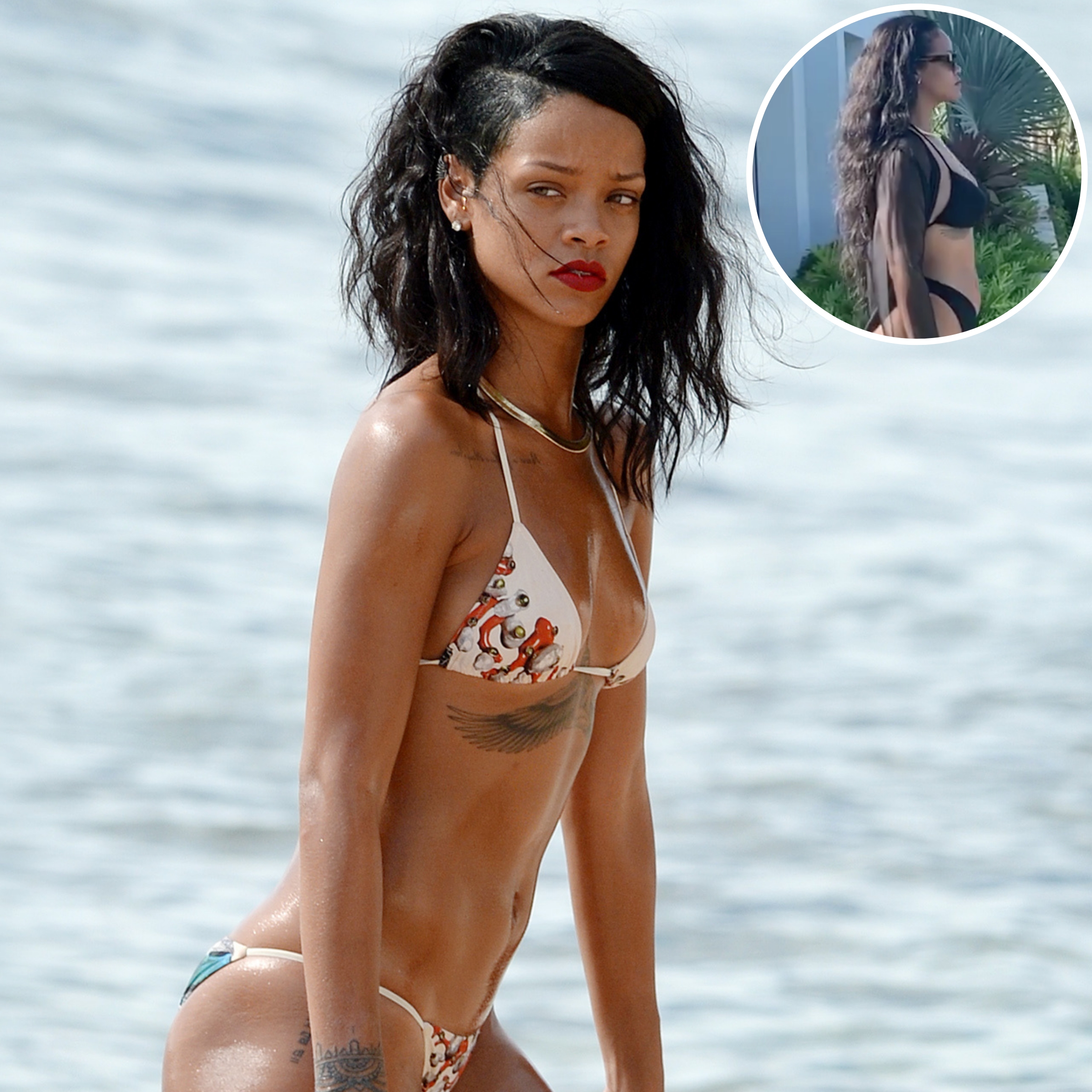 Rihanna's Sexy Bikini Photos: Pictures of the Singer in a Swimsuit