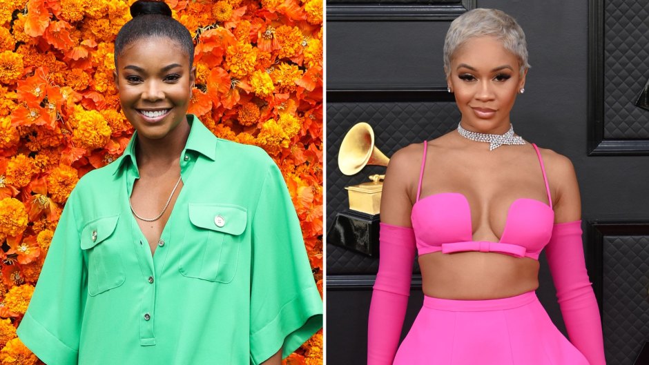 Celebrities You Had No Idea Were Related Gabrielle Union Saweetie