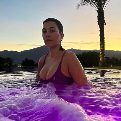 Take a Tour of Kourtney Kardashian's Multimillion-Dollar Palm Springs Home — Bedroom, Backyard and More!