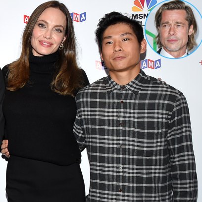 Angelina Jolie and Son Pax Spotted Out on Brad Pitt's Birthday