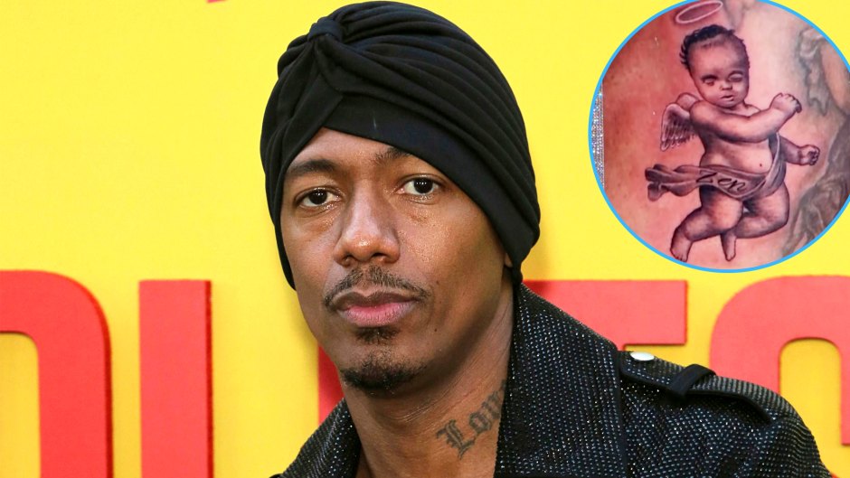 Nick Cannon Gets Angel Tattoo of Late Son Zen