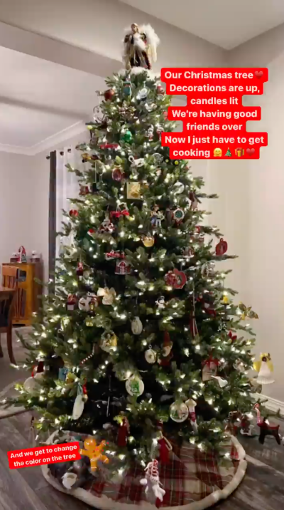 Amy Roloff decorated house for Christmas