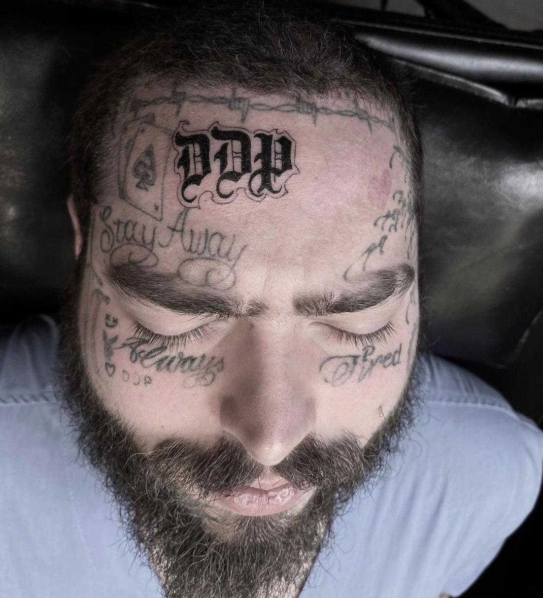 Face Tattoos Go Mainstream  The New York Times