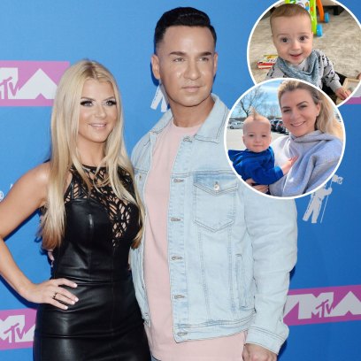 Jersey Shore Mike the Situation Lauren Sorrentino Son Romeo Cutest PHotos