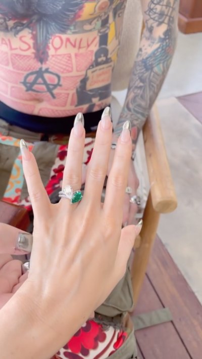 MGK Says Megan Fox's Ring Has Thorns