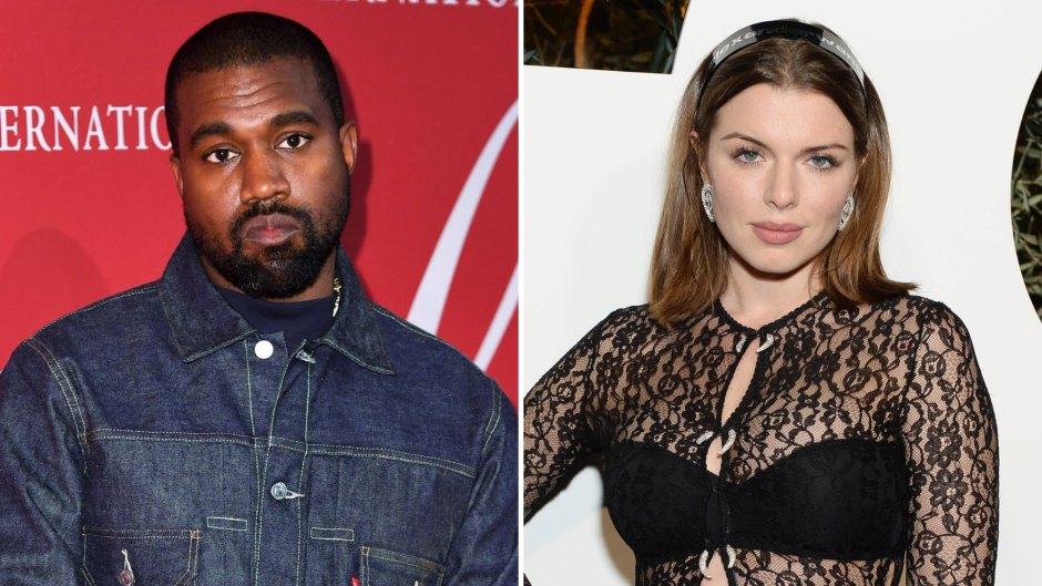 Kanye West with rumored date Julia Fox