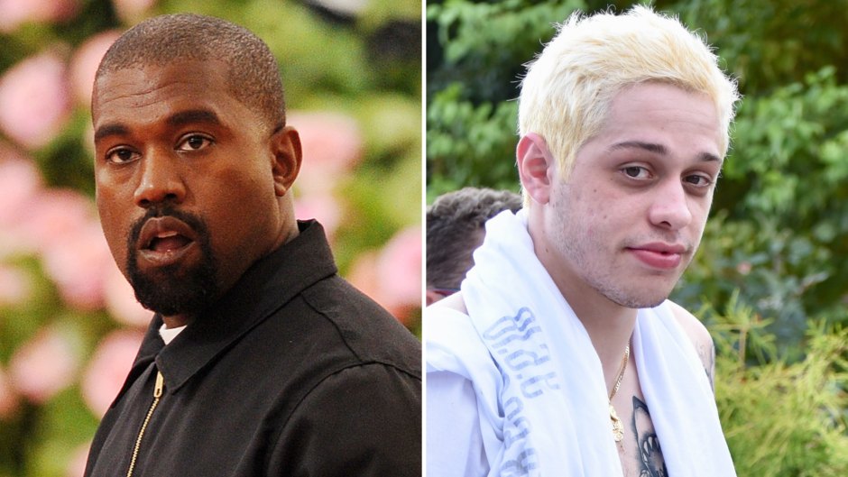Everything Kanye West and Pete Davidson Have Said About Each Other Over the Years
