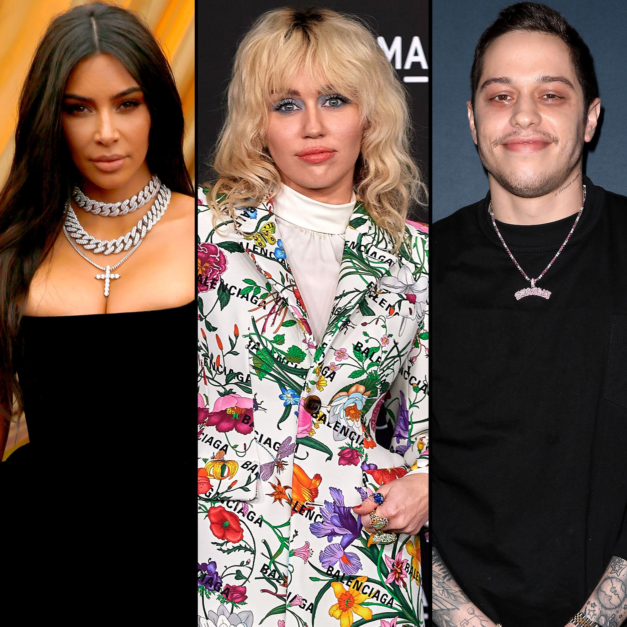 Kim Kardashian stops following Miley Cyrus after the New York special with Pete Davidson